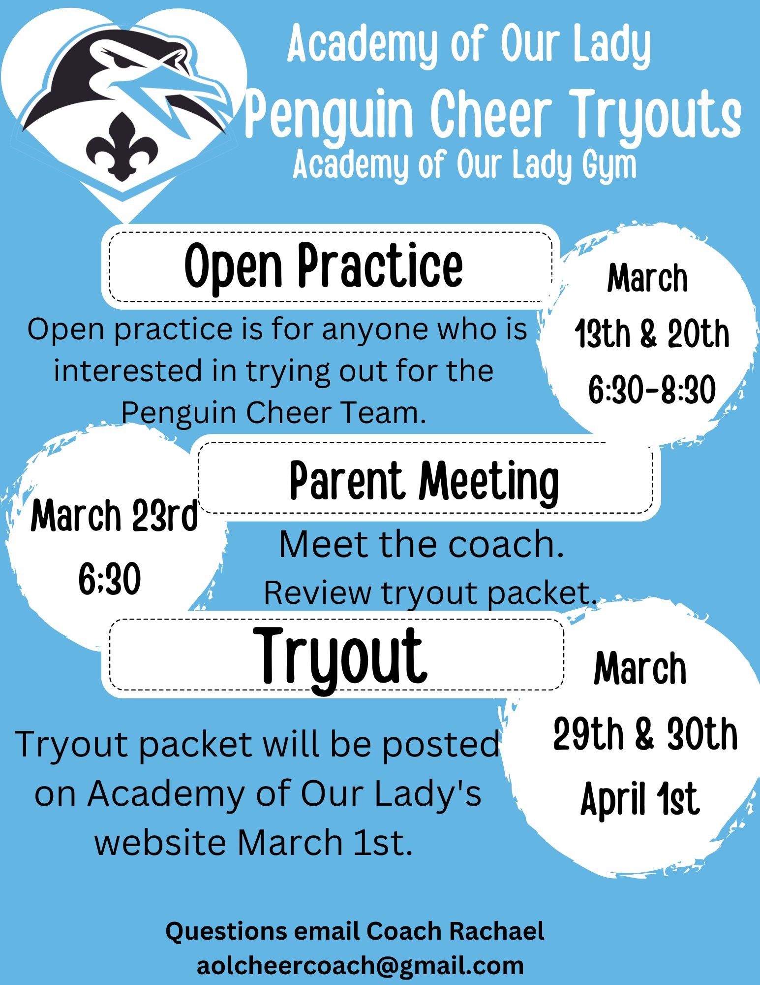 Cheerleading Academy of Our Lady Marrero, LA